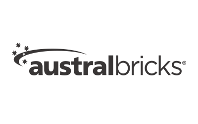Austral Bricks logo — masonry bricks and pavers supplied by Elliott Timber Sales