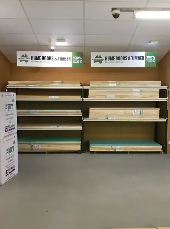 Custom-made timber trusses at Elliott Timber Sales in Mount Isa